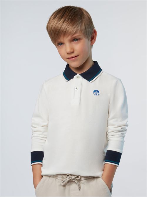 POLO LONG SLEEVE W/LOGO NORTH SAILS | 795085/105